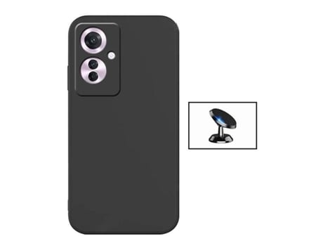 Funda Proteção Traseira para Oppo Oppo Reno11 F GIFT4ME Silicona Negro