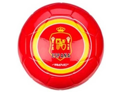 Bola de Fútbol AVENTO Glossy (Rojo - Pvc - Tamaño unico)