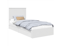 Maison Exclusive - Cama Con Almacenamiento 90 X 200 Cm Madera De Ingeniería