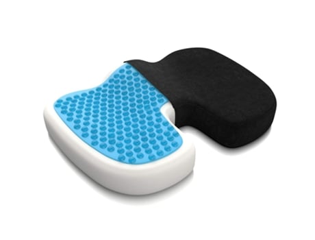 Cojín ortopédico de gel para asiento de coche, oficina y silla de ruedas Tamaño: grande GELLDG