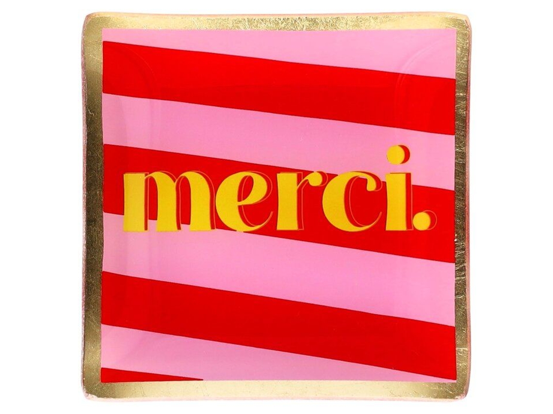 Piatto Decorativo Gift Company Marci Love Platos Vetro 10 Cm