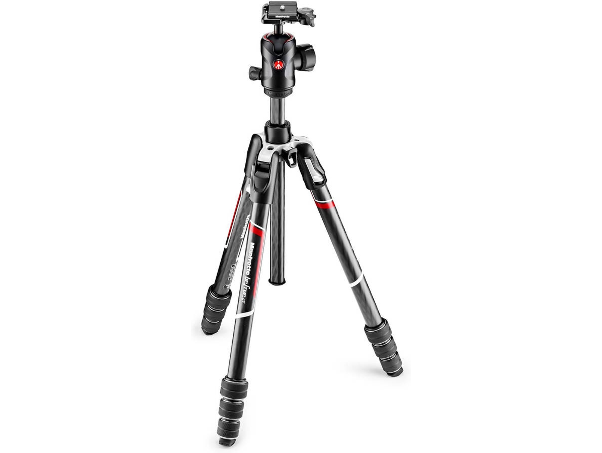 Trípode MANFROTTO MKBFRTC4GT-BH (Bola - Altura Máxima: 162 cm - Carbono)