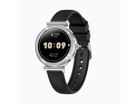 Smart Watch I109 1,27 pulgadas Monitoreo de salud de llamadas Bluetooth Más de 100 modos deportivos IP68 a prueba de agua - Plata BISBISOUS