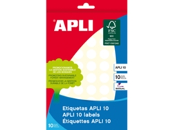 Etiquetas Manuscritas APLI (Blanco - Ø 13 mm)