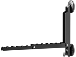 Soporte de pared plegable decorativo, sin necesidad de taladrar, para dormitorio, baño, cocina, lavadero, garaje, entrada y Slowmoose.