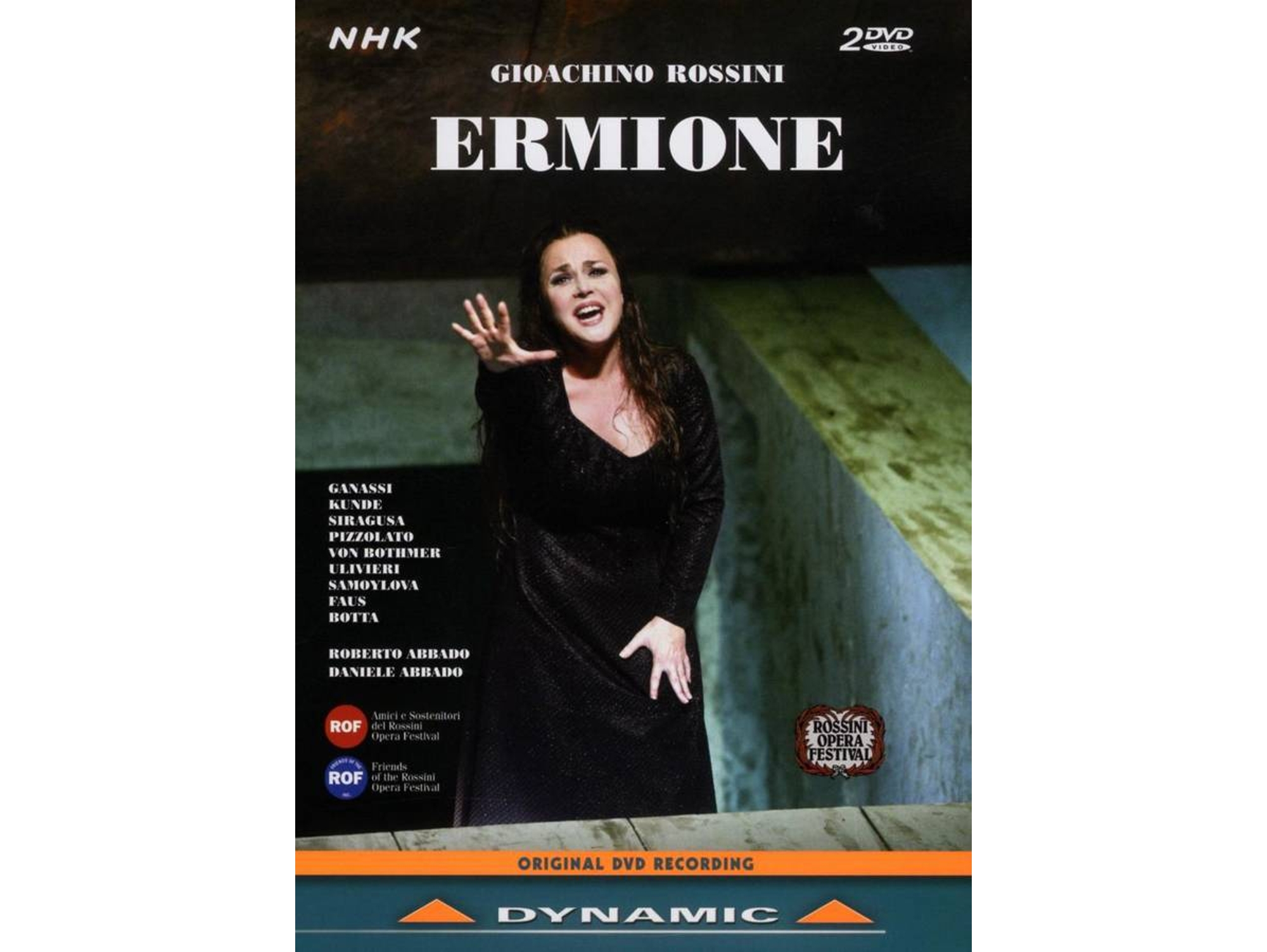 DVD-Video Album Ganassi/Abbado/Orchestra Bologna - Ermione (2 CDs)