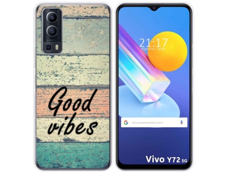 Carcasa Vivo Y52 5G TUMUNDOSMARTPHONE Dibujos Multicolor