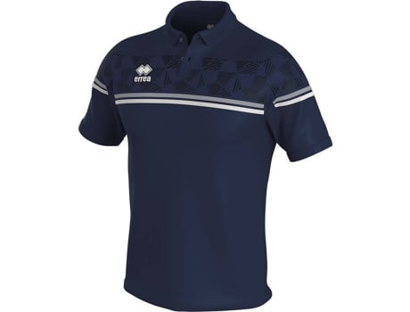 Polo para Hombre ERREA dominic Azul, Blanco, Gris para Multideportes (9-10 años)