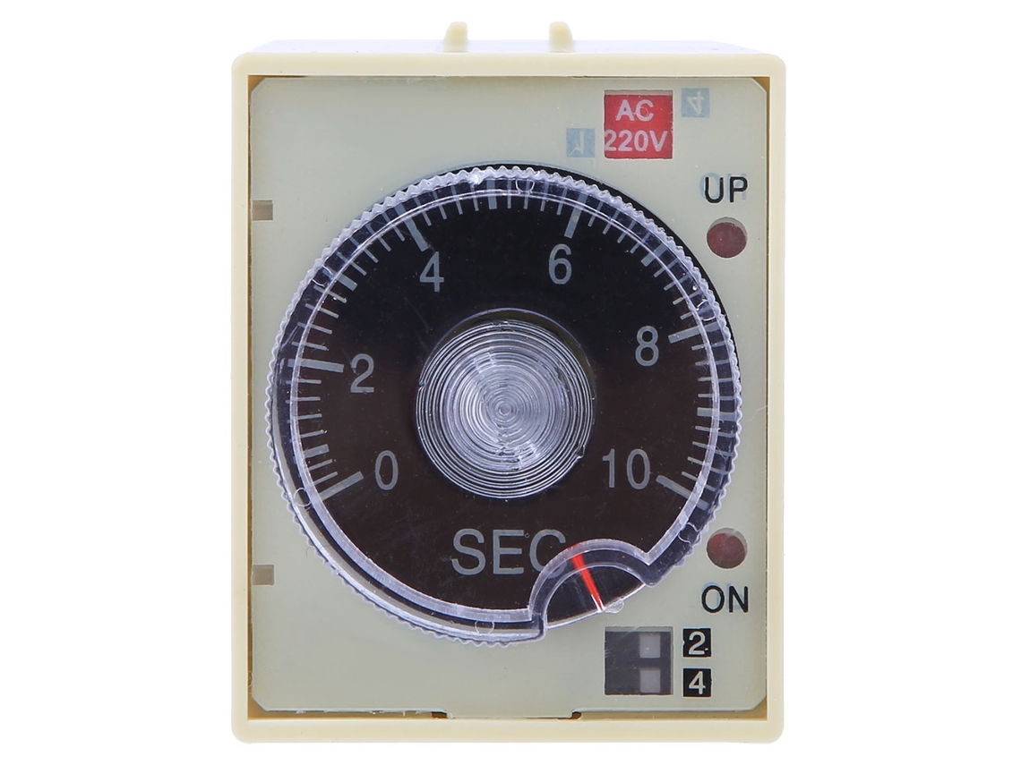 Relé De Tempo Ajustável St3pa D De Qualidade Com Botão Regulável Ac220v 50/60hz