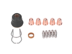 Kit De Accesorios Para Torcha De Corte Plasma: 13 Piezas Consumibles Electrodos Boquillas Guías Difusores De Gas