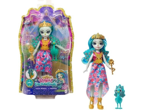 Muñeca MATTEL Enchantimals Reina Penélope y Rainbow (Edad Mínima: 3 años)