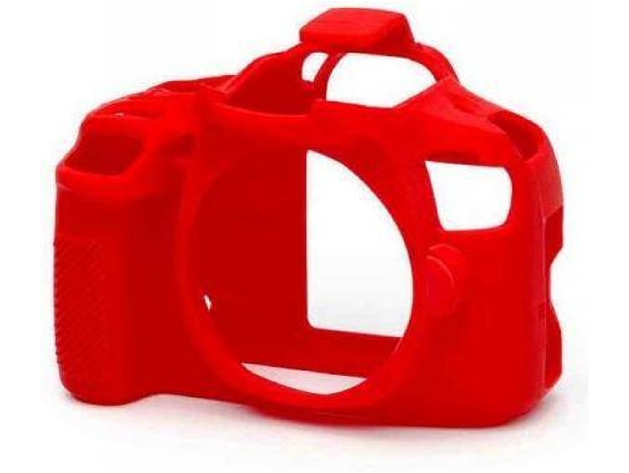 Funda silicona EASYCOVER Canon 1300D/2000D Rojo