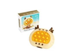 Pop It Poppit Electronico Popping It, antiestrés, puzzle Pop Juego, Juguete, Marron Claro, Nuevo