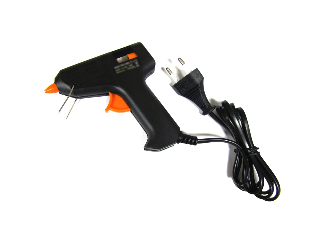 Pistola De Pegamento Caliente 20 W Con 3 Barras Silicona 8 Mm BEMATIK