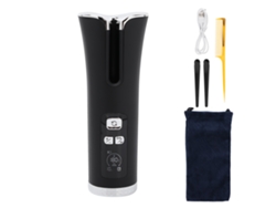Rizador Automático Portátil Inalámbrico Recargable Inteligente Para Peinar El Cabello - Negro