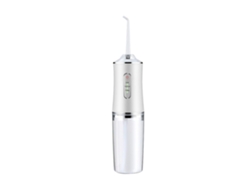 Irrigador bucal recargable por USB, potente limpieza dental para un aliento fresco.