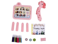 Projetor de desenho educativo Rebe-mesa para crianças, projeção em tela para pintura, arte para aprendizagem precoce, rosa