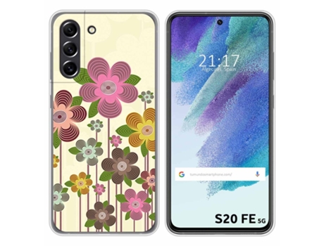 Carcasa Samsung Galaxy S21 FE 5G TUMUNDOSMARTPHONE Dibujos Multicolor