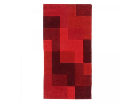 Alfombra De Salón Logarithm Rojo 70X140 ARTE ESPINA