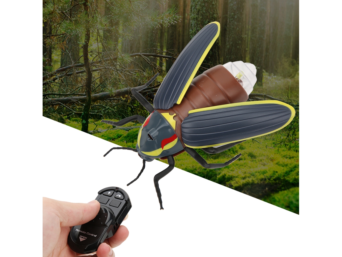 Juguete Portátil Con Forma De Luciérnaga Simulada, Controlado Por Control Remoto Infrarrojo.