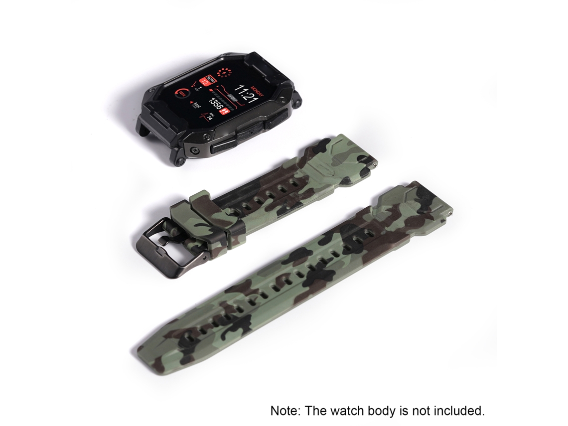 Correa De Silicona De 20 Mm Con Cierre Rápido Compatible Con El Reloj Inteligente Kospet Tank M1.