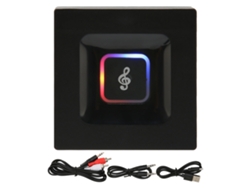 Adaptador De Música Bluetooth Con Reducción De Ruido, Transmisor Y Receptor Inalámbrico Para Altavoces De Pc Con Conector Rca De 3,5 Mm.