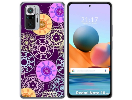 Carcasa Xiaomi Redmi Note 10 Pro TUMUNDOSMARTPHONE Dibujos Multicolor