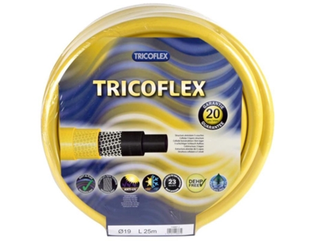 Hozelock manguera tricoflex amarilla 5 capas 15 ø x 25 m 116861