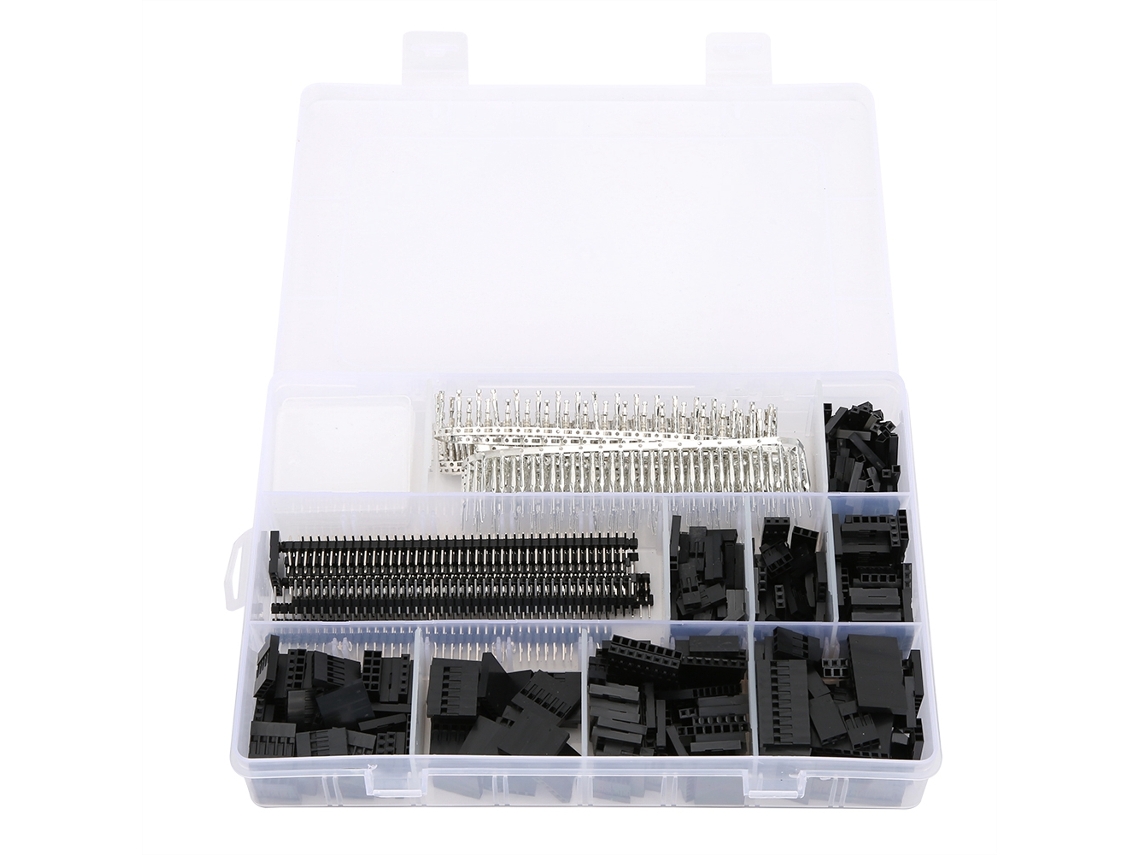 Ycy-kit De Conectores Electrónicos Macho Hembra 2.54mm 1450 Piezas Para Pcb Accesorio Industrial