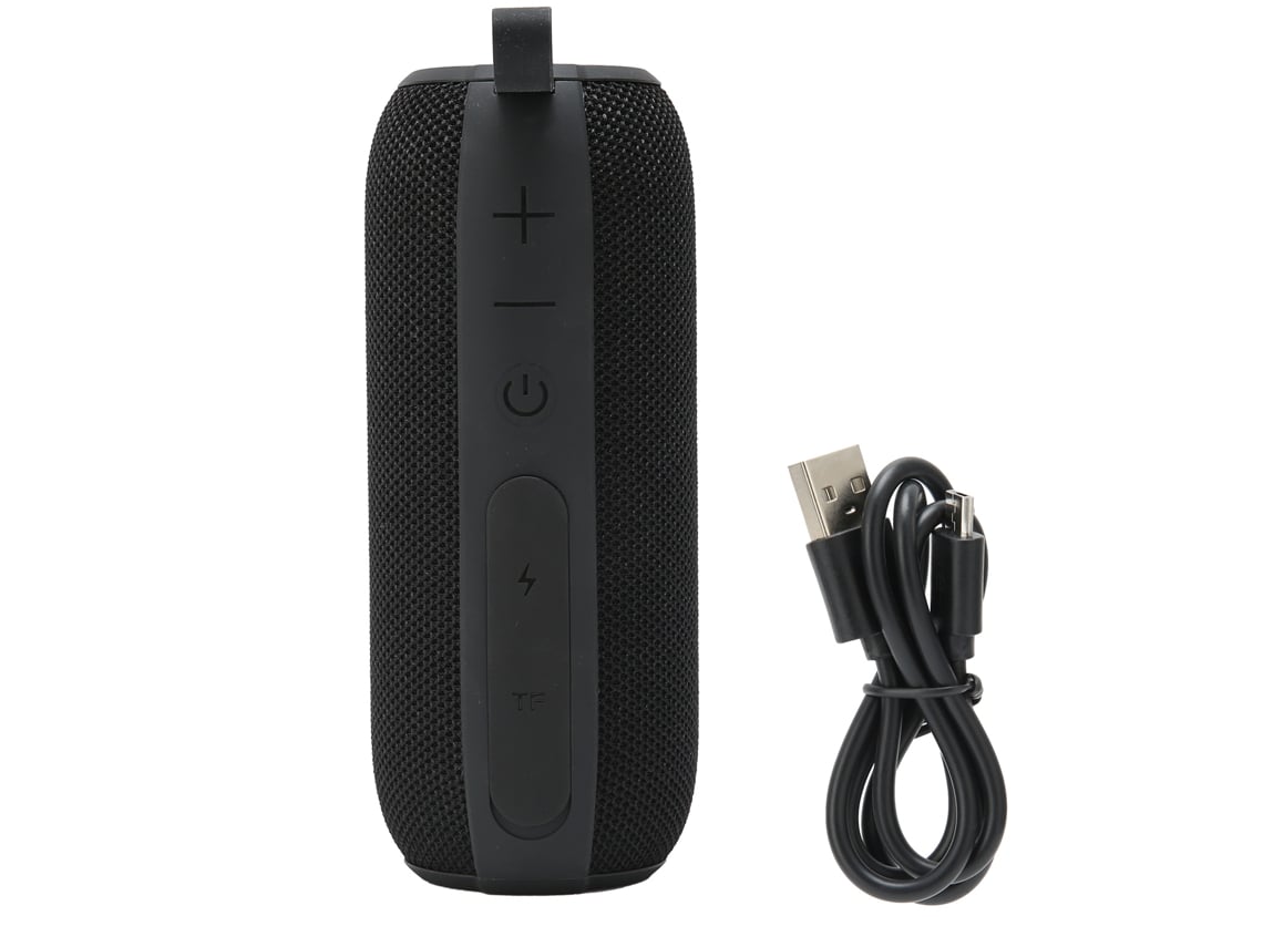 Alto-falante Multifuncional Com Subwoofer Portátil Wireless Bluetooth 5.0 Ipx6 Preto