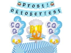 Ats-conjunto De Decoración Con Globos Para Oktoberfest Fiesta Bavaria Banner Globos Decoraciones Colgantes Festival Cerveza Bávara