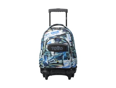 Mochila Escolar TOTTO con Ruedas 8 a 12 Años Renglon 4Hv