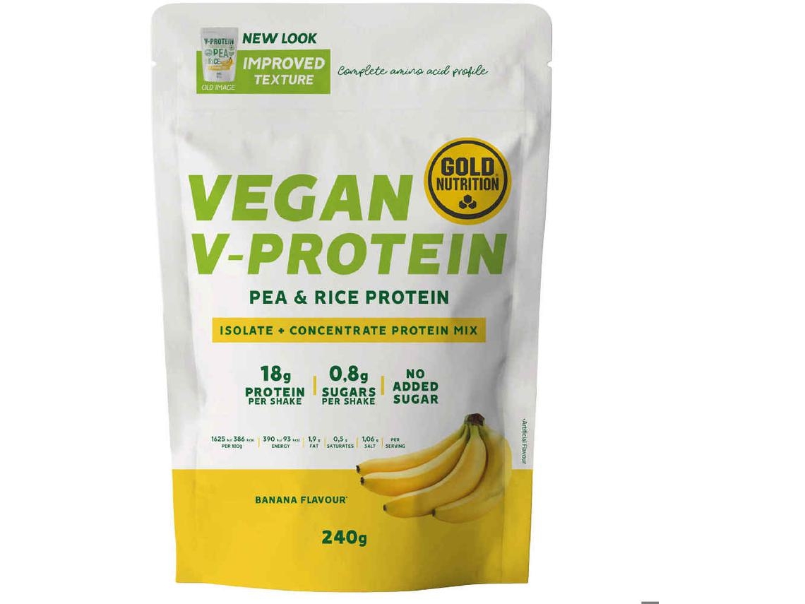 Proteína Vegetal GOLDNUTRITION Plátano (240 gr)