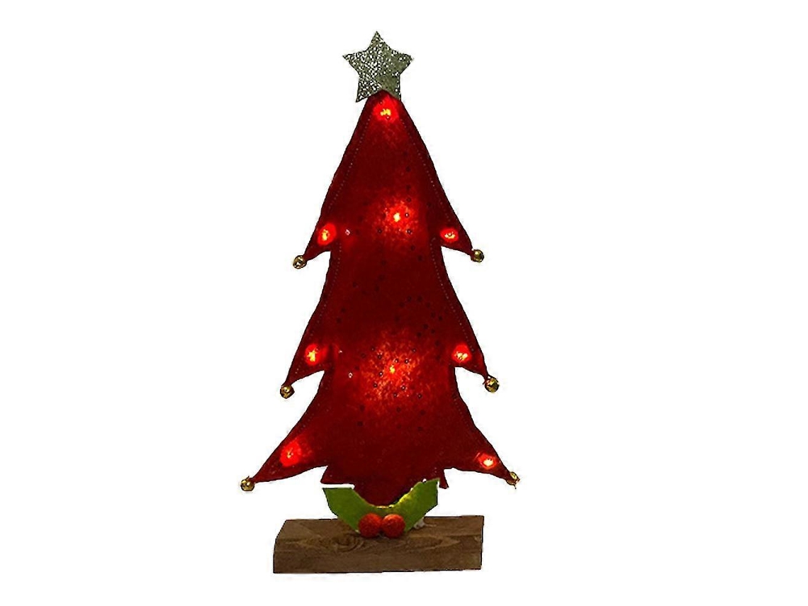 Árbol de Navidad en miniatura para mesa, cajas de regalo decoradas y adornos colgantes, para decorar tu Navidad. Hengjian