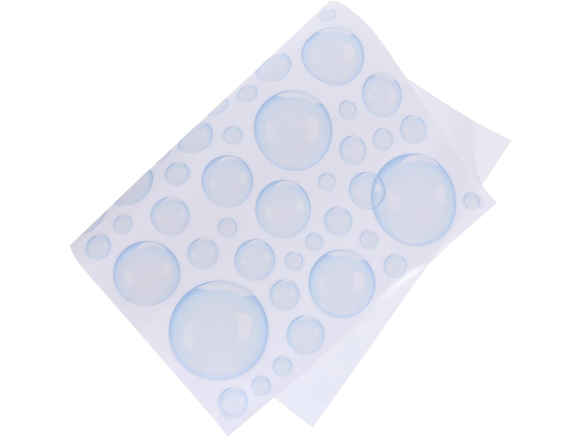 Adhesivo Decorativo De Pared Con Burbujas Oceánicas, Vinilo De Pvc Duradero, Decoración Para Dormitorio.