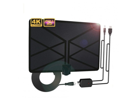 Antena HDTV digital amplificada para interiores de TV de 960 millas con 4K UHD 1080P DVB-T Freeview TV for Life Canales locales transmitidos como s...