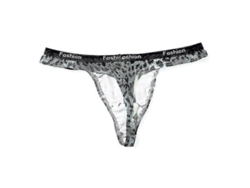 Tanga Sexy Para Hombre Con Estampado De Leopardo