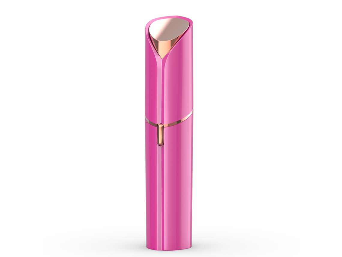 Depilador Facial Chrui Con Luz Para Mujeres (rojo Rosado)