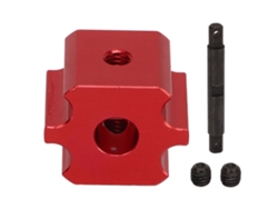 Bloqueo De Diferencial Spool Rc Para Traxxas Slash Rustler 4wd 1/10, Aluminio Y Hierro, Reducción Efectiva.