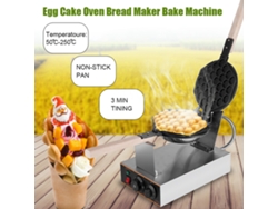 Horno eléctrico de acero inoxidable para pasteles de huevo y panes especiados