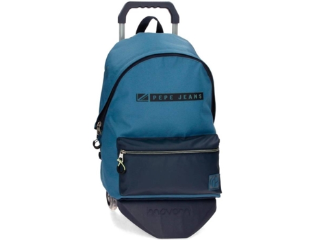 Mochila con Trolley PEPE JEANS Duncan (Azul - 32x44x15 cm)