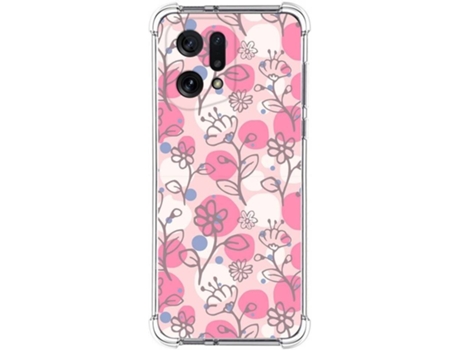 Carcasa para Oppo Find X5 5G TUMUNDOSMARTPHONE Dibujos Antigolpes Flores 07 Multicolor