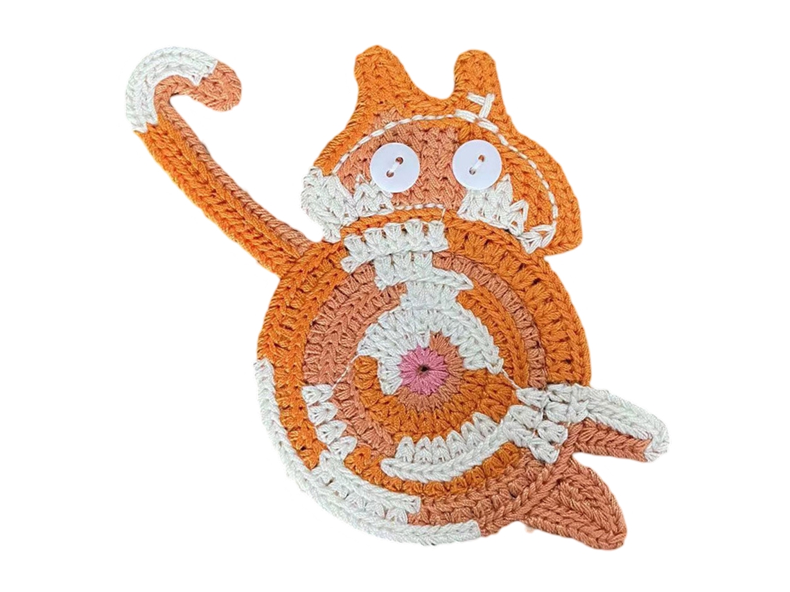 HYMNORA Posavasos con temática de gatos - Regalo para amantes de felinos, aislante térmico