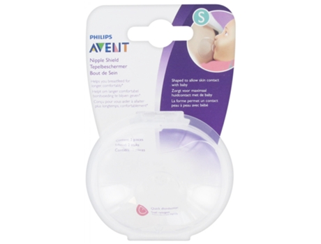 2 Protectores de Pezón Tamaño : Tamaño S: 15 Mm AVENT
