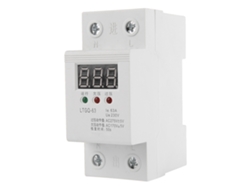 Relé Automático De Baja Tensión 230 V Ca 2p/63 A, Protector De Tensión Con Pantalla Digital