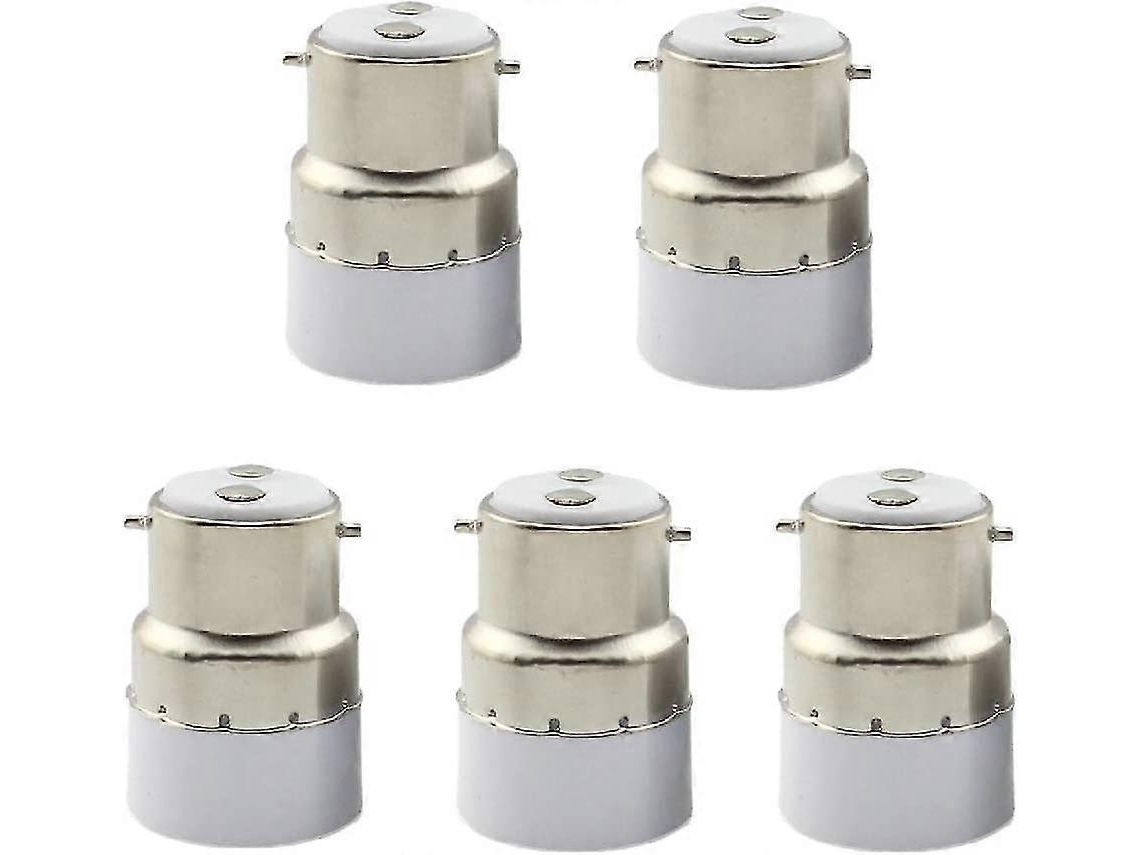 Omni-5 Convertidores De Enchufe B22 A E14 Adaptador De Soportes De Lámpara Para Bombillas Estándar