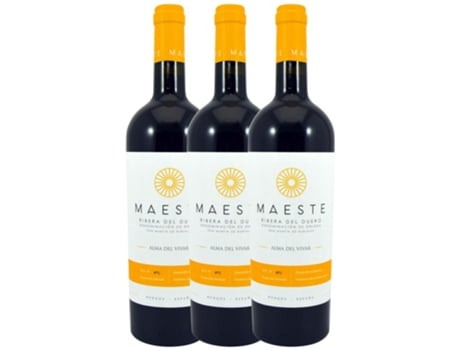 Vino MAESTE Maeste Alma Del Vivar Ribera Del Duero Joven (0.75 L - 3 unidades)