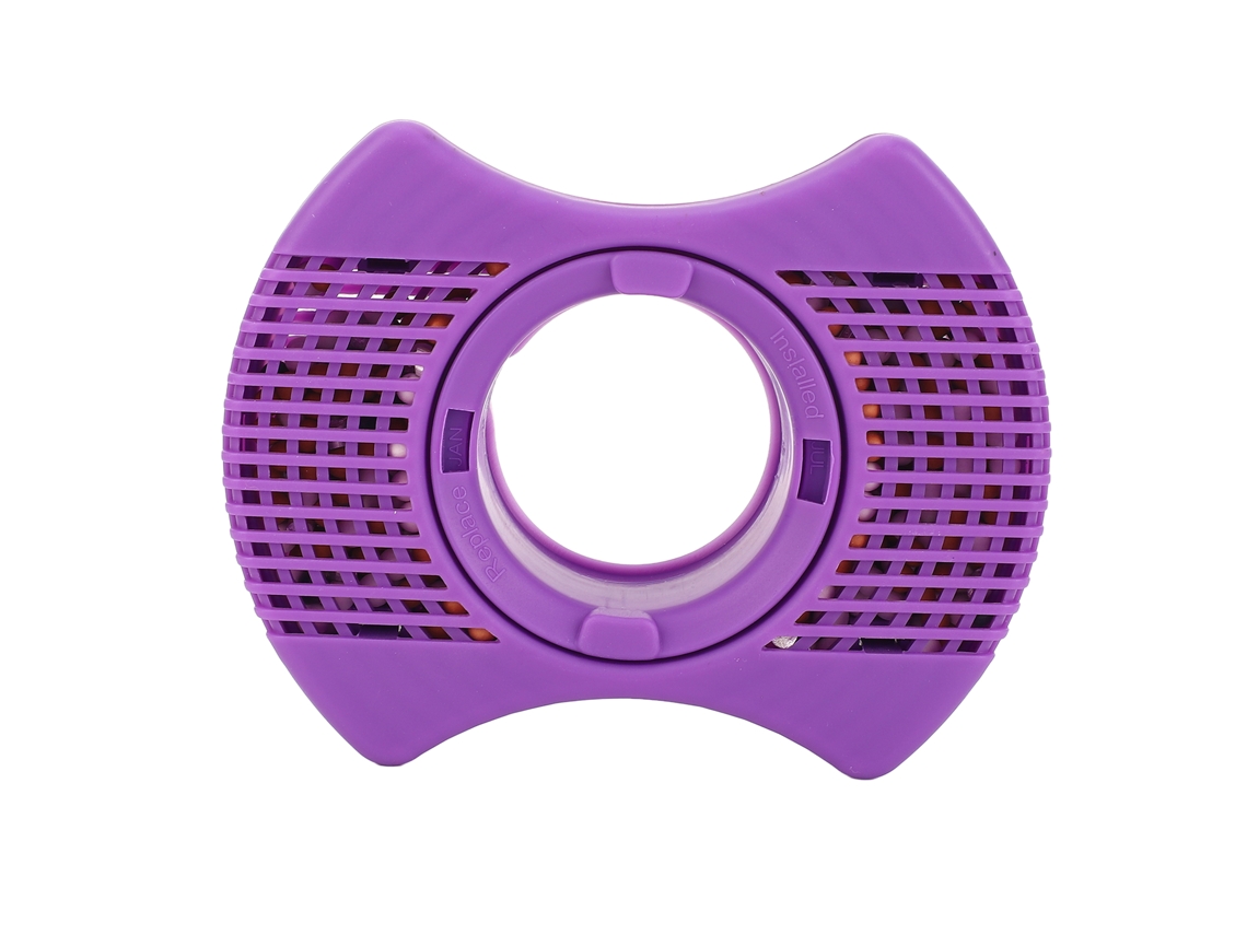 Filtro De Carbón Activado Para Piscina, Spa Y Jacuzzi Con Retención De Minerales, Color Morado.