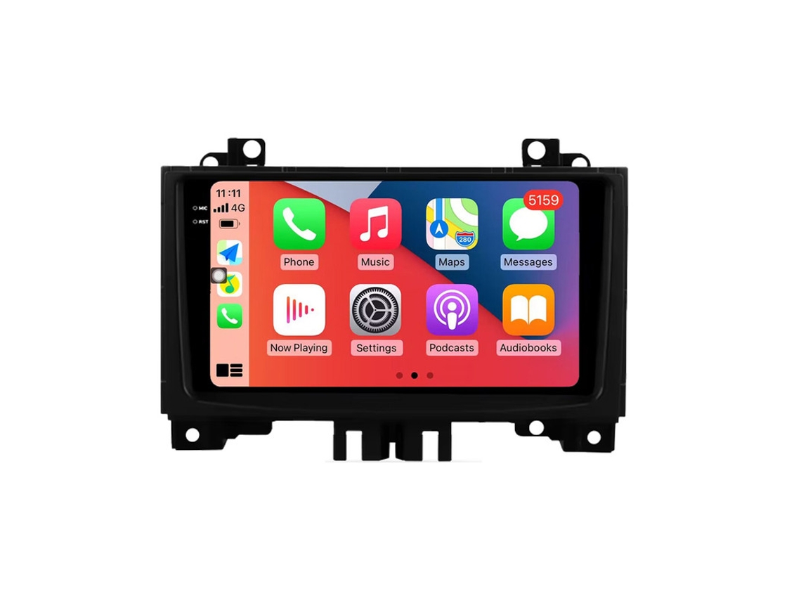 Coche Radio Android Auto Autoradio 8GB RAM 128G ROM CarPlay Navegación GPS Pantalla Táctil RoverOne para Mercedes Benz Sprinter VW Crafter 2006-2016