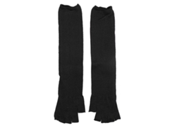 Brazaletes Protectores De 45 Cm Para Media Mano Para Jardín, Carpintería, Cocina, Color Negro.